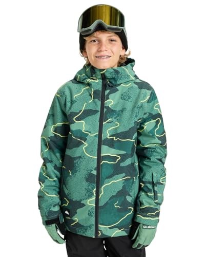 Quiksilver Mission baskılı erkek çocuk yeleği (tekli paket)