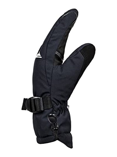 Quiksilver Mission Çocuk Kayak ve Snowboard Eldiveni EQBHN03030KV0 KVJ0-ANTHRACITE KVJ0-TRUE BLACK L