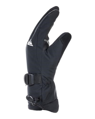 Quiksilver Mission Çocuk Kayak ve Snowboard Eldiveni EQBHN03030KV0 KVJ0-ANTHRACITE KVJ0-TRUE BLACK L
