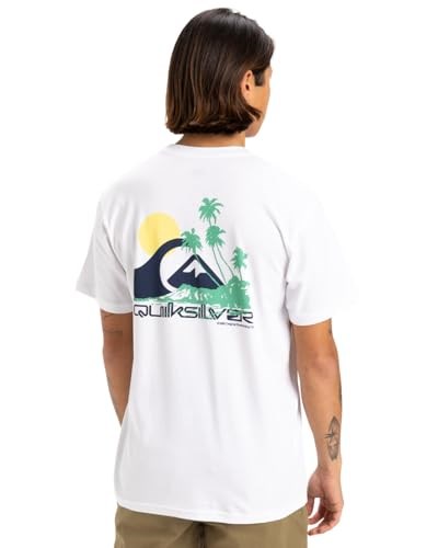 Quiksilver Palm Lines Ss Tişört Erkekler