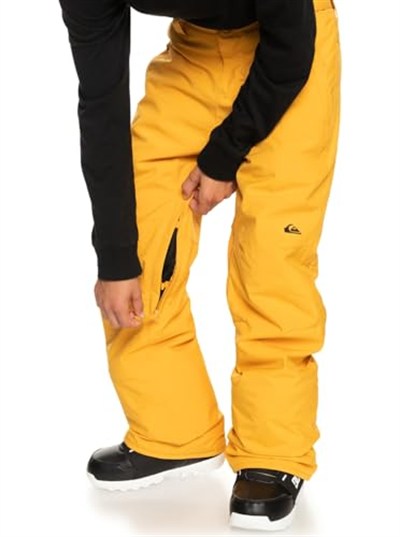 Quiksilver Sarı Erkek Çocuk Waterproof Kayak Pantolonu EQBTP03051, 14 Yaş, 5003103242