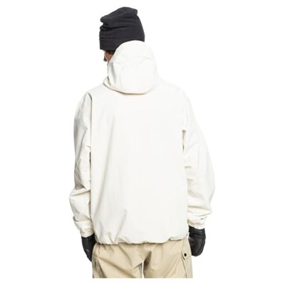 Quiksilver Steeze Jacket M, Beyaz, M