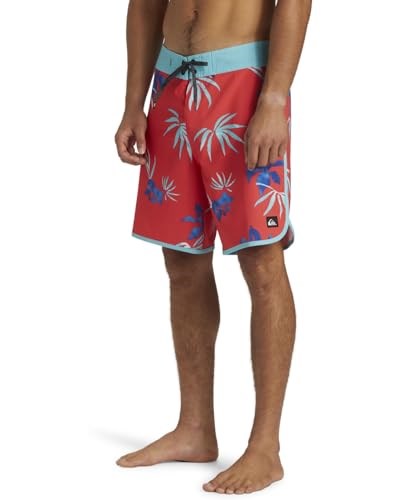 Quiksilver Surfsilk Scallop 18 Erkek Boardshort-AQYBS03630 Cayenne 33