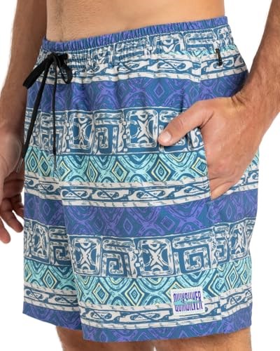 Quiksilver Surfsilk Straight Volley 16 Erkek Mavi Deniz Şortu EQYJV04107-GLHD