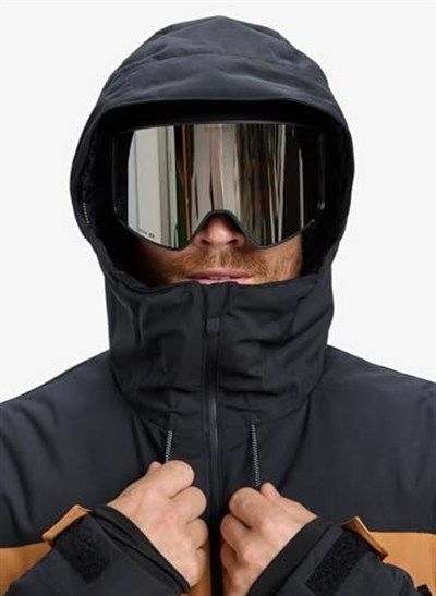 Quiksilver Sycamore Block 20k Jacket Yelek Erkekler