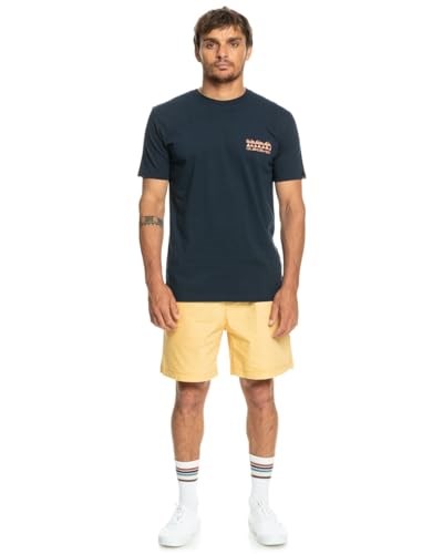 Quikspray M Erkek Çok Renkli Günlük Stil T-shirt EQYZT07222-BYJ0