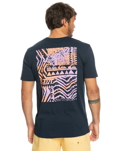 Quikspray M Erkek Çok Renkli Günlük Stil T-shirt EQYZT07222-BYJ0