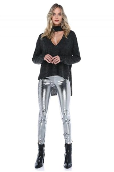 Quincey-Choker Yaka Tunik (ANTRASİT / 38)
