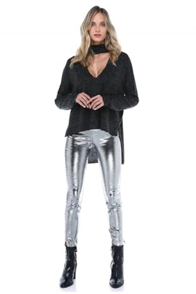 Quincey-Choker Yaka Tunik (ANTRASİT / 44)