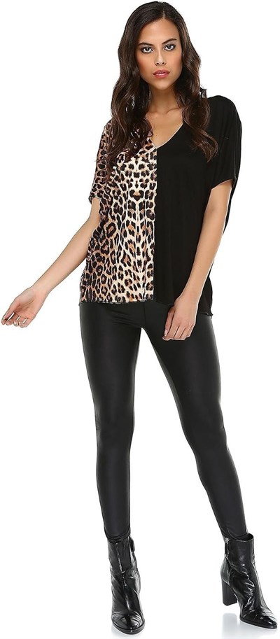 QUINCEY LEOPAR TUNİK BD2357