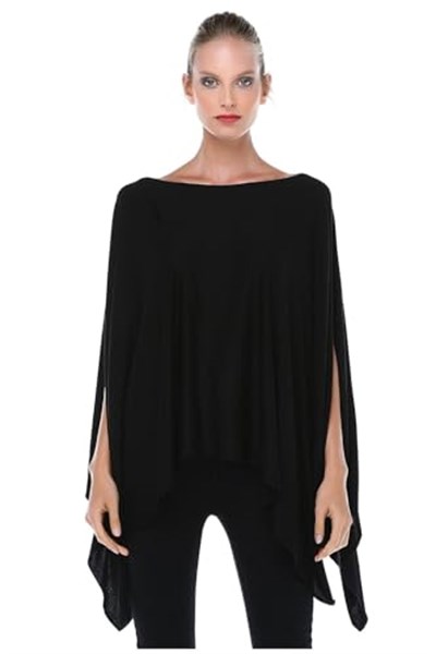 Quincey-Salaş Tunik (SİYAH / 46)