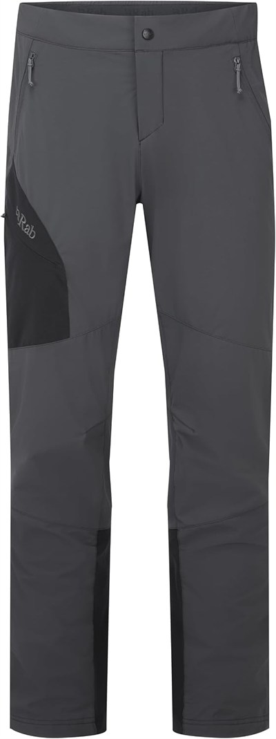 Rab Erkek Ascendorer Pantolon - Tırmanma ve Yürüyüş için Orta Ağırlıkta Su Geçirmez Softshell Pantolon