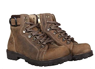 RAKER 8028 Saf Deri (31-35 Arası) Kum Çocuk Bot Kum 31