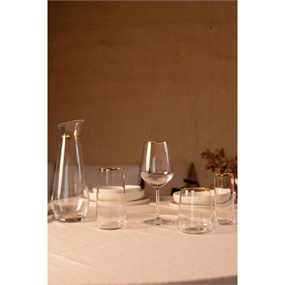 Rakle Avantgarde Gold 4lü Rakı Bardağı Seti 195 Cc