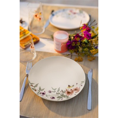 Rakle Darrel Seramik 4lü Servis Tabağı Seti 25,5 Cm