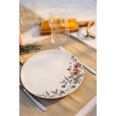 Rakle Darrel Seramik 4lü Servis Tabağı Seti 25,5 Cm