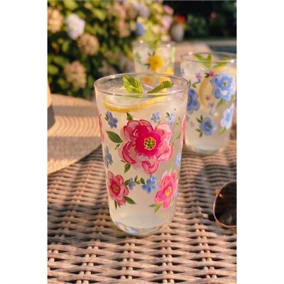Rakle Florina 4lü Meşrubat Bardağı Seti 400 Cc