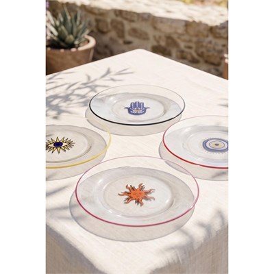 Rakle Fortuna 4lü Pasta Tabağı Seti 19 Cm