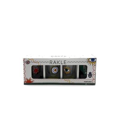 Rakle Fortuna 4lü Shot Bardağı Seti 34 Cc