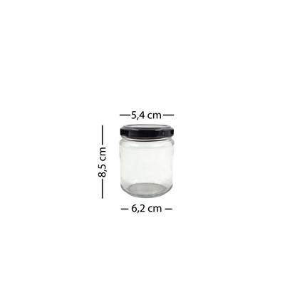 Rakle Glam Gümüş 4lü Kavanoz Mum Seti Mor - Kırmızı 110 Gr