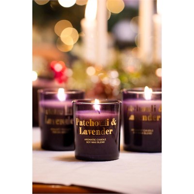Rakle Glam Patchouli Kokulu 2li Mum Seti Lacivert 120 Gr - 200 Gr