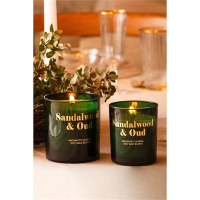Rakle Glam Sandalwood&oud Kokulu 2li Mum Seti Yeşil 120 Gr - 200 Gr