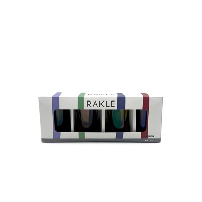 Rakle Jüpiter 4lü Shot Bardağı Seti 34 Cc