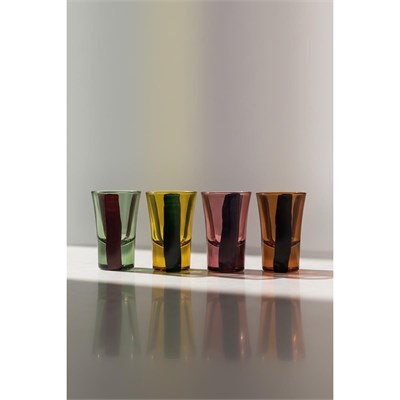 Rakle Jüpiter 4lü Shot Bardağı Seti 34 Cc