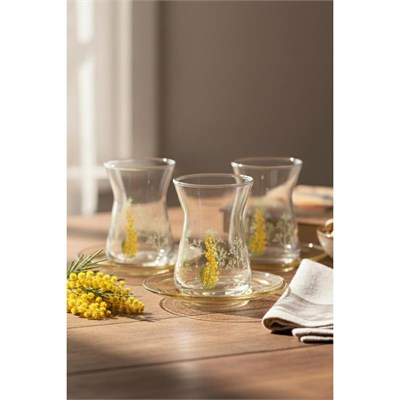 Rakle Mimosa 12 Parça Çay Seti 132 Cc