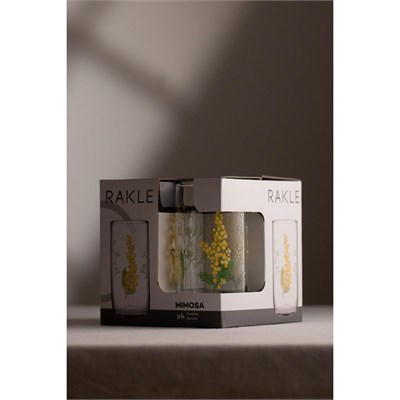 Rakle Mimosa 4lü Meşrubat Bardağı seti 365 cc