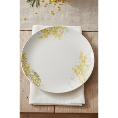 Rakle Mimosa Seramik 4lü Servis Tabağı Seti 25,5 Cm
