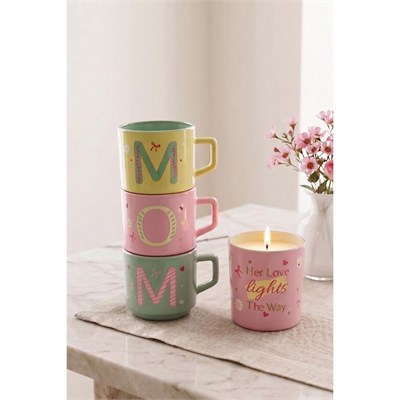 Rakle Mom With Love Stackable 4lü Hediye Seti 180 Cc / 110 Gr
