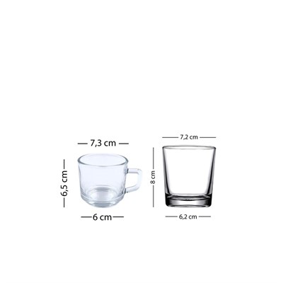 Rakle Mom With Love Stackable 4lü Hediye Seti 180 Cc / 110 Gr