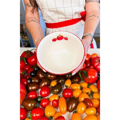 Rakle Pomodoro Stoneware 4lü Çorba Kasesi Seti 15 Cm