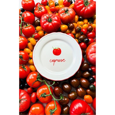 Rakle Pomodoro Stoneware 4lü Meze Tabağı Seti 21 Cm