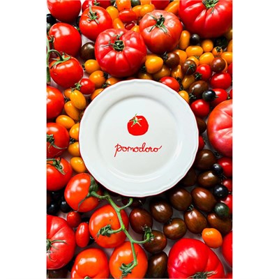 Rakle Pomodoro Stoneware 4lü Meze Tabağı Seti 21 Cm