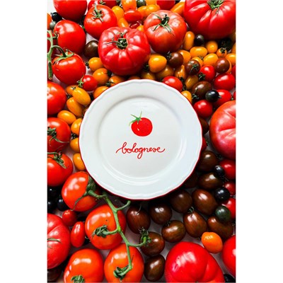 Rakle Pomodoro Stoneware 4lü Meze Tabağı Seti 21 Cm