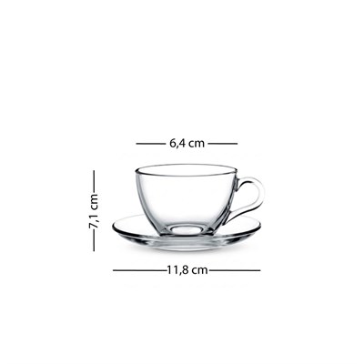 Rakle Pure Altın Yaldızlı 2li Kahve Fincanı Seti 90 Cc