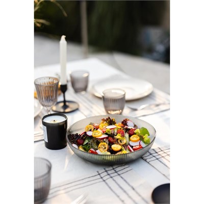 Rakle Splendid Cam 2li Salata Kasesi Seti Füme 25 Cm - 30 Cm
