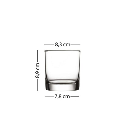 Rakle Star 4lü Su Bardağı Seti 300 Cc