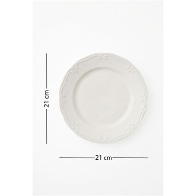 Rakle X Bengi Kurtcebe Anneanne Sofraları Porselen 4lü Pasta Tabağı Seti 21 Cm