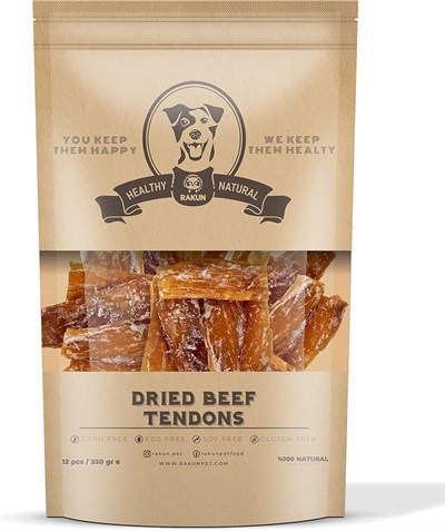 Rakun Kurutulmuş Dana Sinir Köpek Ödülü 350 Gr