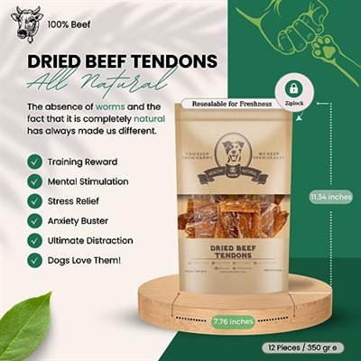 Rakun Kurutulmuş Dana Sinir Köpek Ödülü 350 Gr