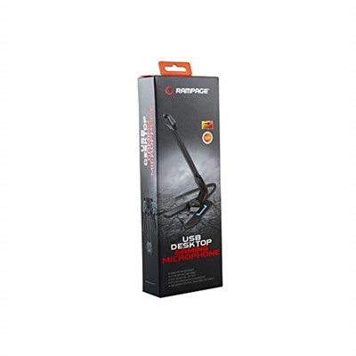 Rampage SN-RM7X Siyah Masaüstü Led Mikrofon