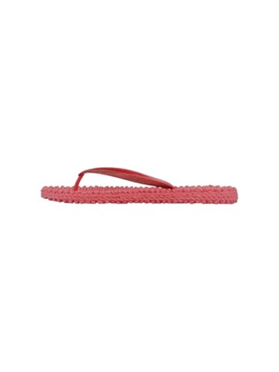 Raspberry Cheerful01 - Pembe Simli Parmak Arası Terlik