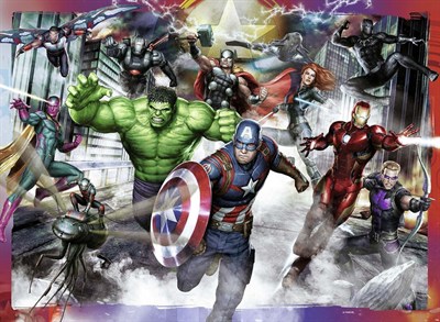 Ravensburger 100 Parça Yapboz Avengers
