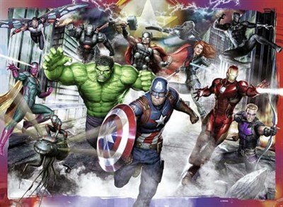 Ravensburger 100 Parça Yapboz Avengers