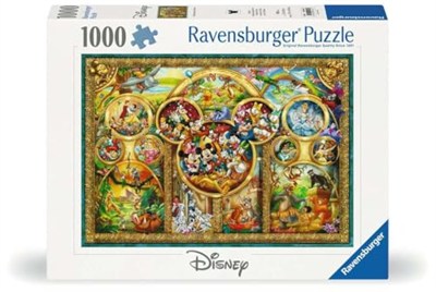 Ravensburger 1000p Puzzle En Güzel Disney Teması, Yapboz