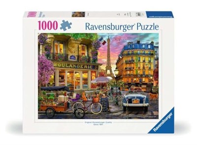 Ravensburger 1000p Puzzle Paris, Yapboz - Seçenekler: Manzaralı, Eski tasarım