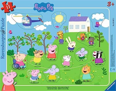 Ravensburger 11p Çocuk Puzzle Peppa Pig